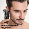 RESUXI FK-608 Electric Razor for Men Waterproof Foil Shaver wireless Rechargeable Electric Shaver Low Noise Wet & Dry Shave 2