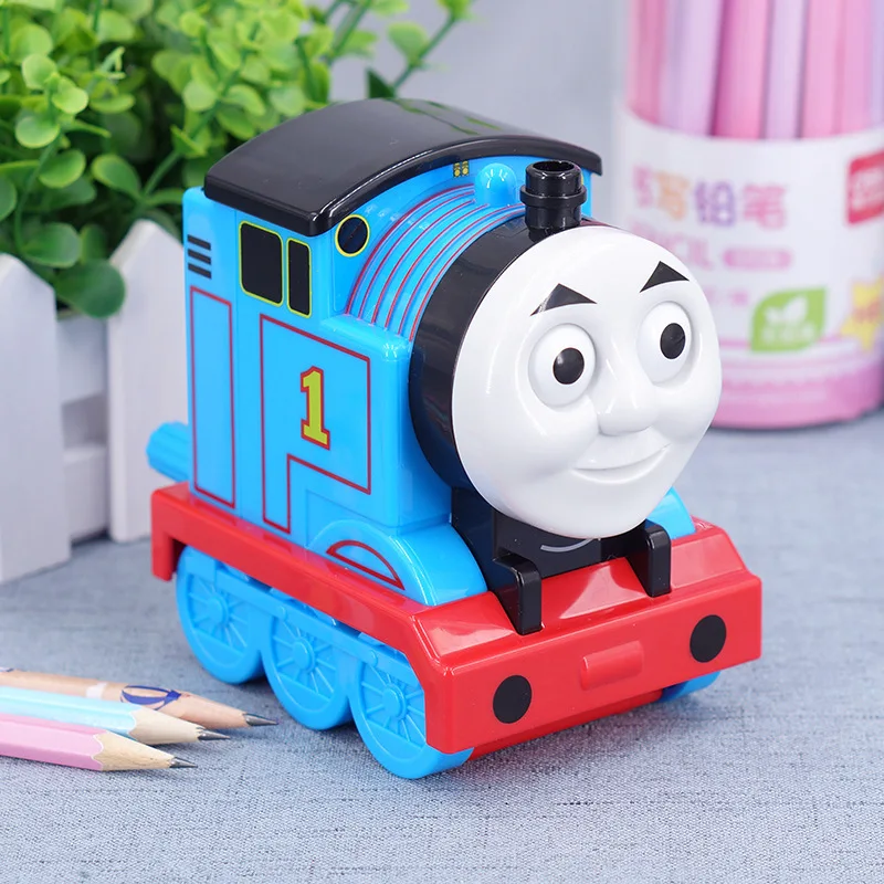 Thomas and Friends Large Pencil Sharpener Student Cartoon Creative Hand-cranked Stationery Gifts |