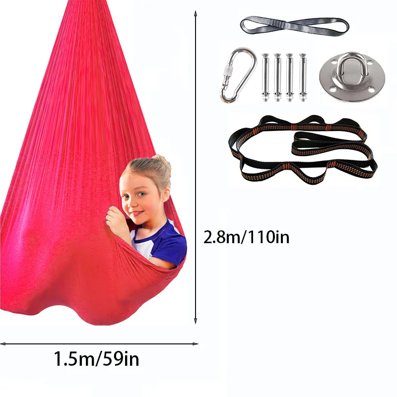 Kids' High-Elastic Sensory Therapy Hammock 3