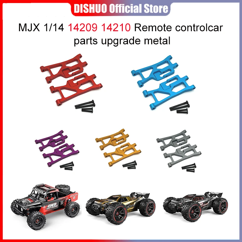 

Пульт дистанционного управления MJX 1/14 14209 14210, аксессуары для автомобиля, металлическая модификация обновления после пола кромки
