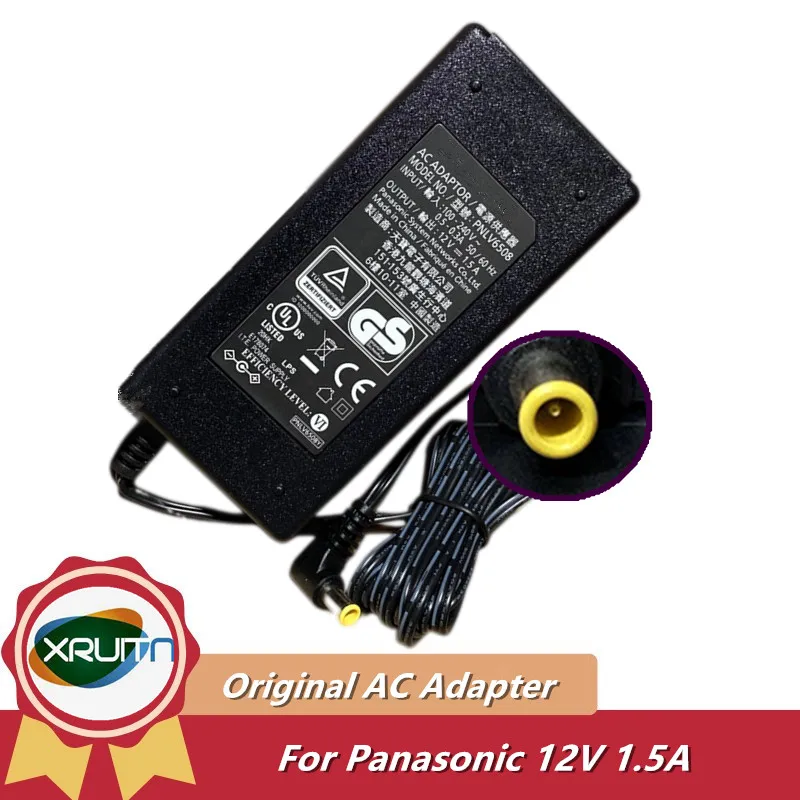 Genuine PNLV6508 12V 1.5A 18W AC Adapter Charger for Panasonic IP