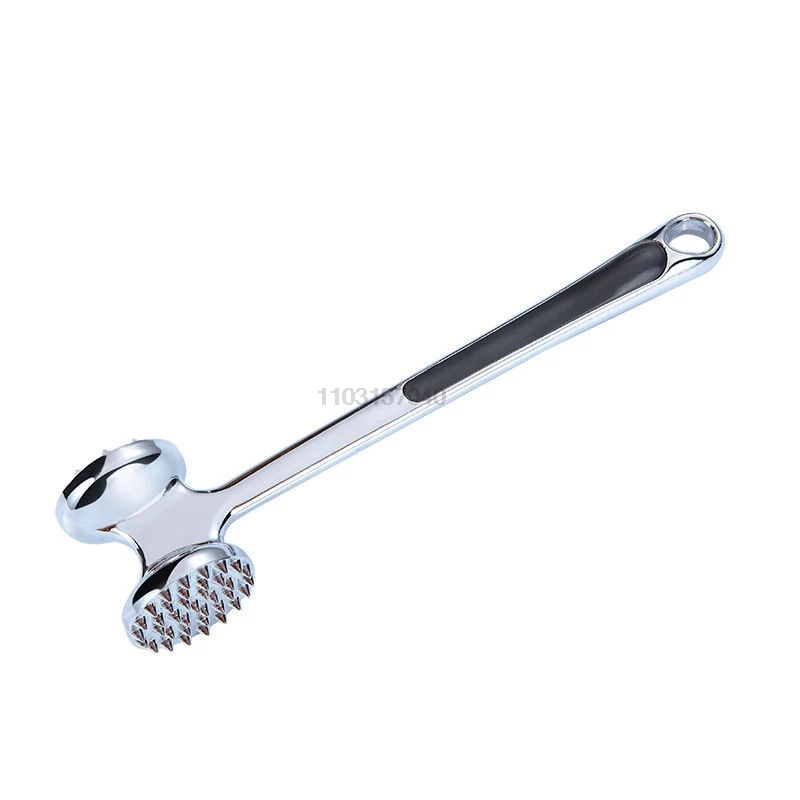 Large Profession Meat Hammer Portable Loose Tool Meat Tenderizer Needle Dual-Sided Mallet with Rubber Comfort Grip Handle meat tenderizer meat hammer