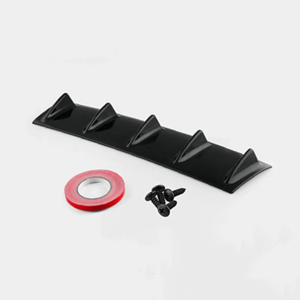Diffusore Posteriore Paraurti Auto Spoiler Fin Universal Lip Cars Spoiler Styling Valance Challenger Auto Q50 Automotive Body Kit Tronco
