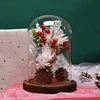 18*20cm 18*22cm 18*25cm 18*30cm 18*35cm 18*40cm Big Size Glass Dome Decoration Different Base Transparent Cover DIY Wedding Gift 5