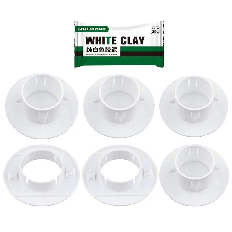 

Крышка для отверстия кондиционера, трубный воротник, перегородка переменного тока, декоративная настенная защита, декоративная крышка для кондиционера, универсальная