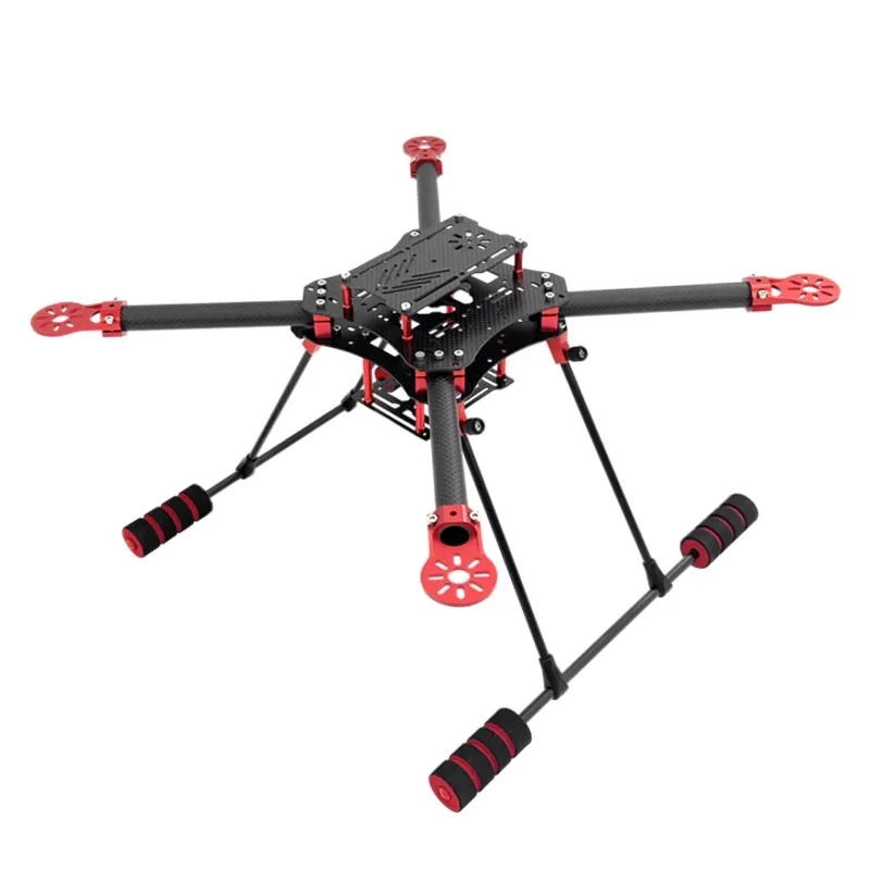 Kit cadre drone 450mm fibre carbone 3K pièces aluminium CNC