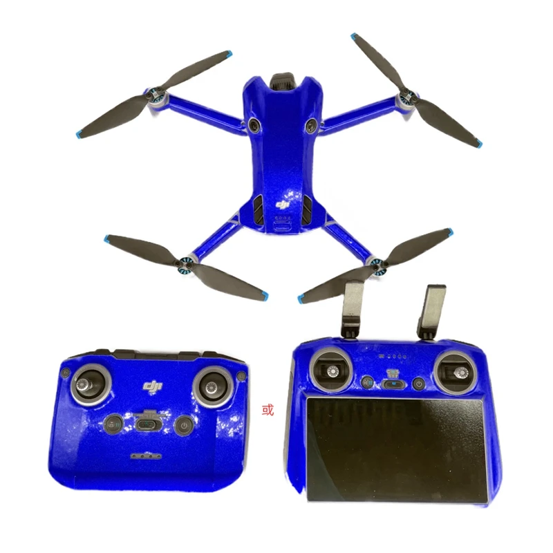 For DJI Mini 4 Pro Drone RC 2/RC-N2 Remote Controller Stickers Protective Film Anti-scratch Decals Skins Personalized Refit Kit drone accessories fashion stickers camera sticker smartphone stickers