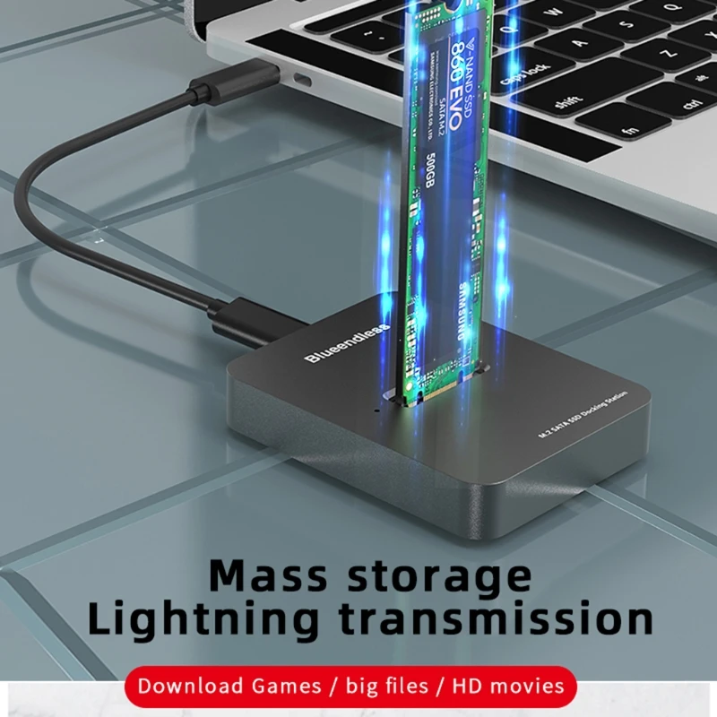 2024 ο Blueendless ׷̵ ϵ ũ ̽ 6Gbps  1000Mb/s USB3.1 TypeC HDD 