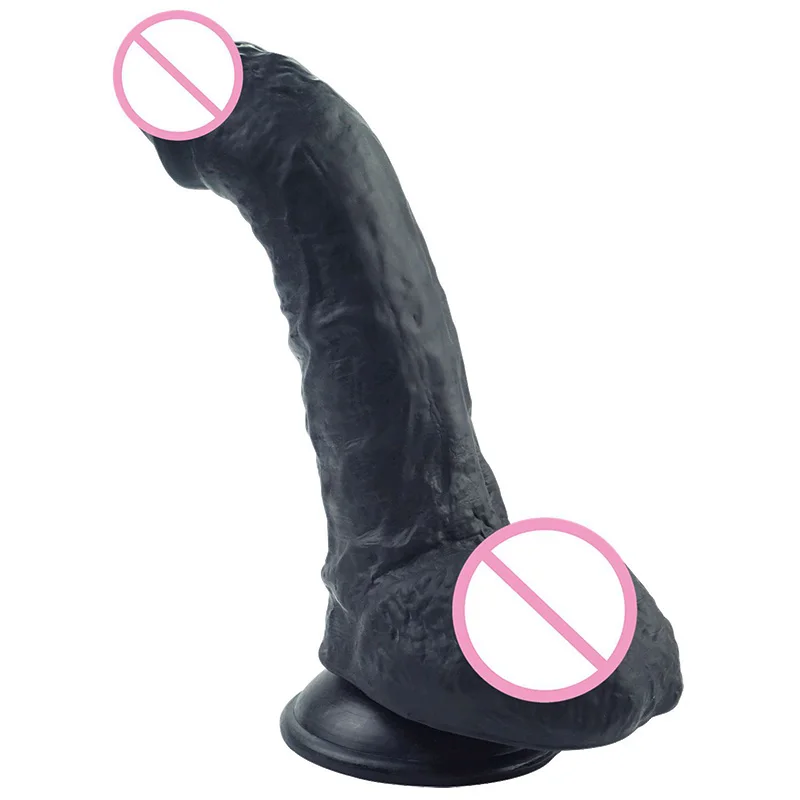 Realistic Dildo With 3XLR Quick Air Adapter Sex Machine AttachmentBig Dick Wand Lifelike Penis For Vaginal G-spot & Anal Play