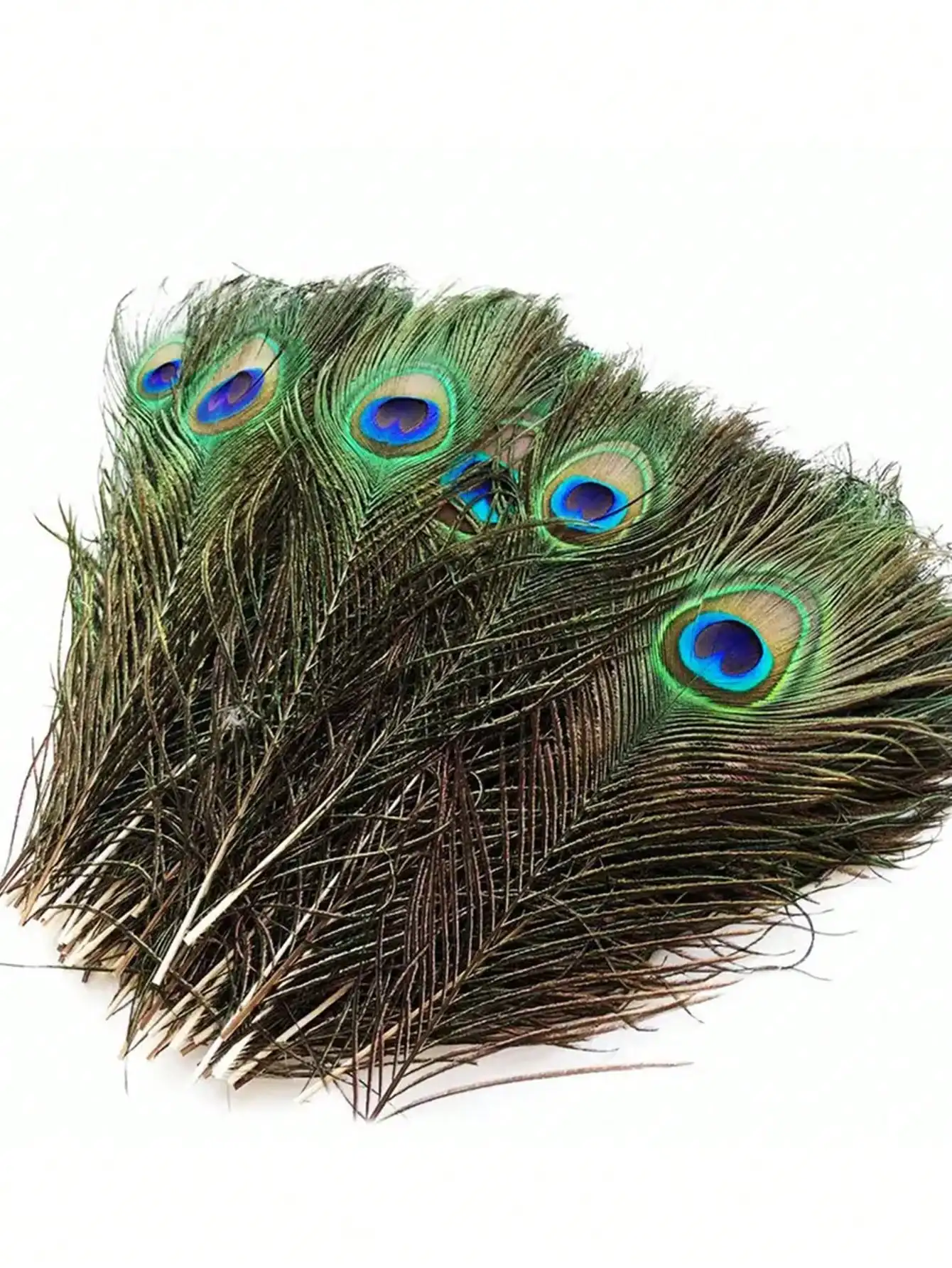 peacock feather decoration 10/20Pcs 10-12inch/25-30CM Natural Peacock Feathers Crafts Handwork DIY Party Plume Wedding Home Furnishing Decor