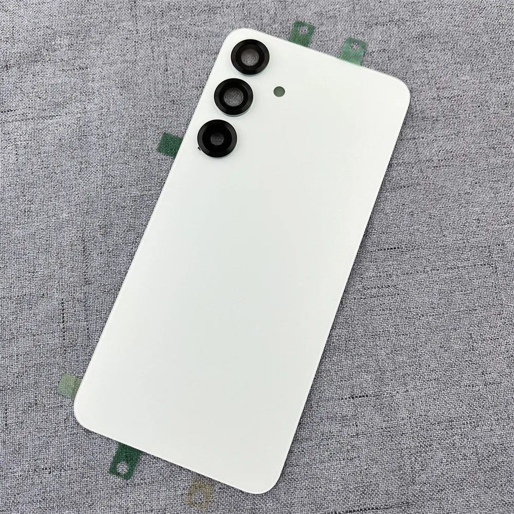 Premium Battery Glass Back Cover with Camera Lens Frame - Enhanced Rear Door Housing Replacement Part