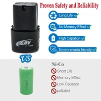 Batterie Lithium Rechargeable 5C 16.8V 6000mAh, pour Mini meuleuse d'angle, perceuse électrique, tournevis électrique, batterie de rechange 4