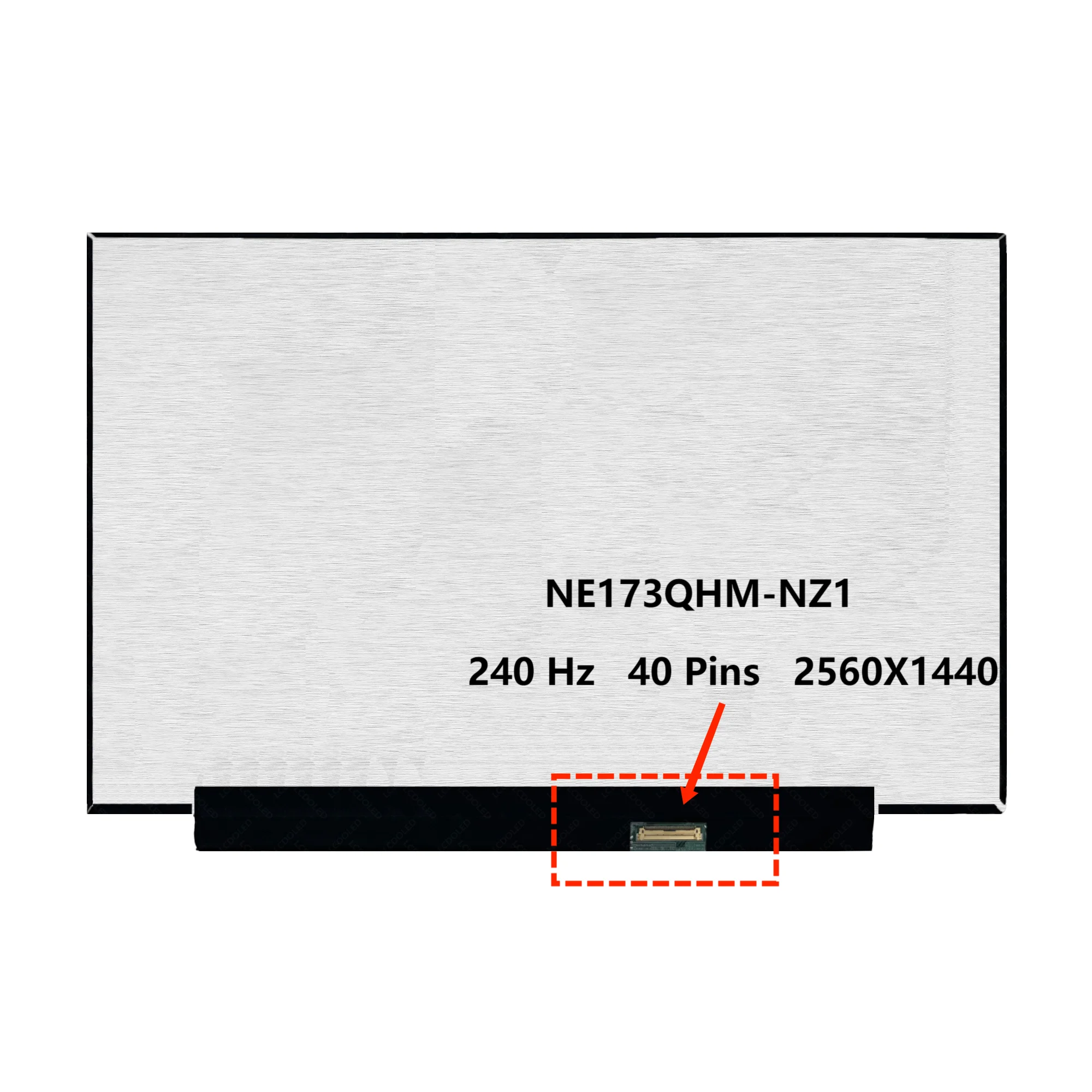 17.3'' 240Hz QHD LCD Screen LED Display for MSI Raider GE76