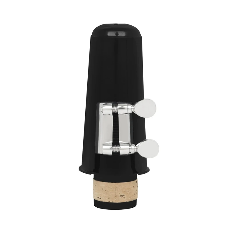 Clarinet Flute Head Set Four-Piece Threaded Metal Clip Black Pipe Mouthpiece Strong And Durable