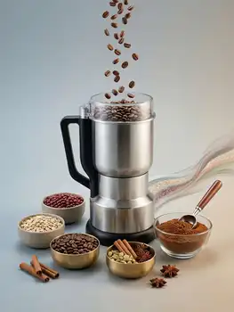 Multi-functional Electric Grinder, High-Power Food-grade Coffee & Grain Grinder,Coffee Lovers & Baby Complementary Food 1