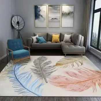 

J2765 Square modern minimalist carpet, household bedroom carpet