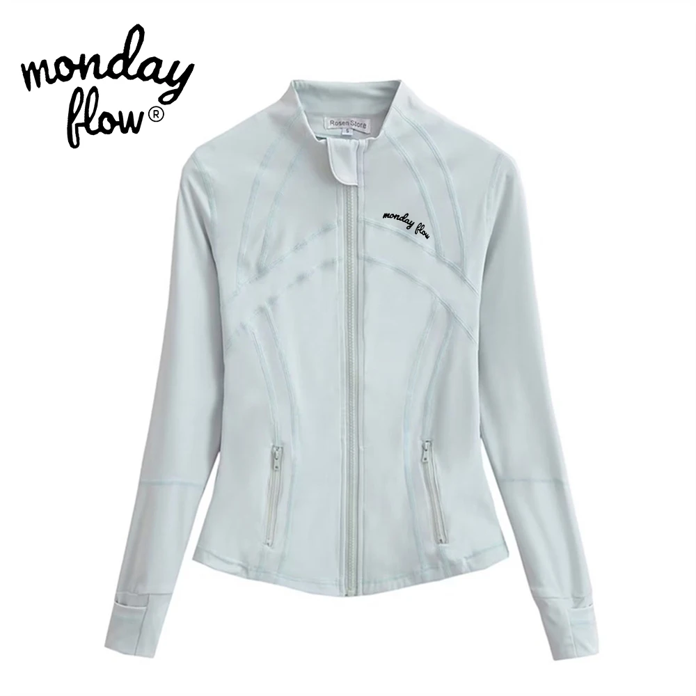 

Женская куртка для гольфа с длинным рукавом и воротником-стойкой