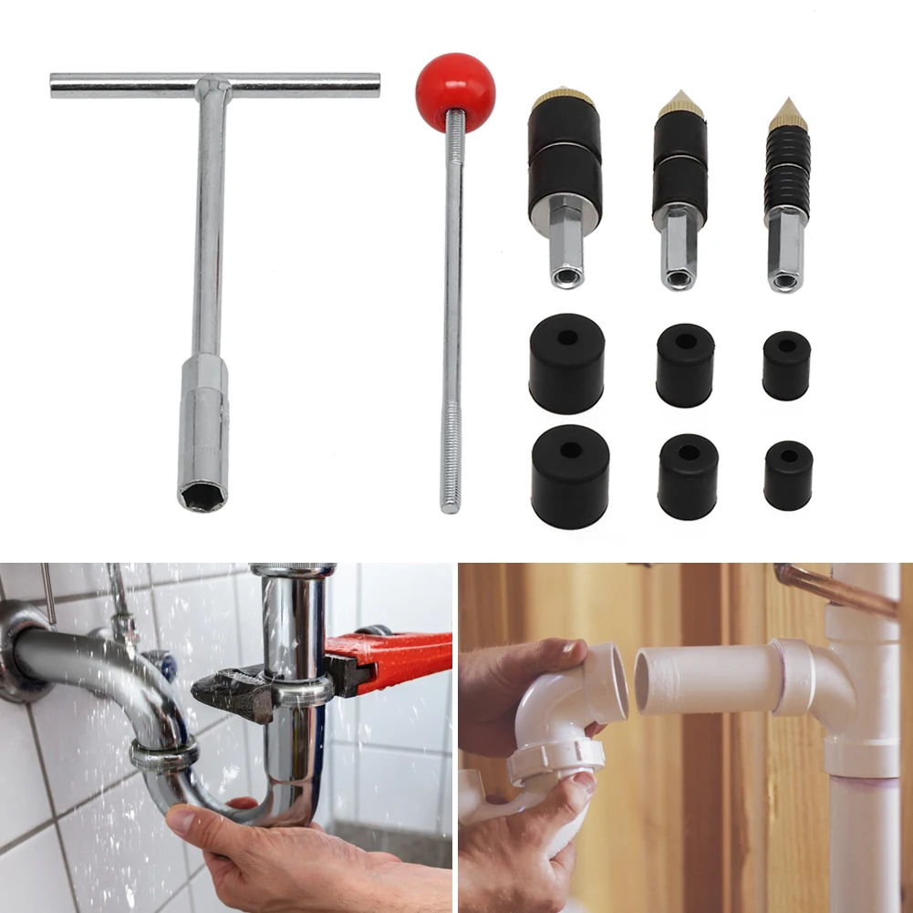

Hot-melt Water Stop Pin Kitchen Bathroom PPR Tube Tunnels Plug Stainless Steel Locking Hexagon Water Stopping Repair Tools