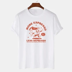 Retro 90s Women's Funny Coffee Lover Graphic Tee - M (WHITE)