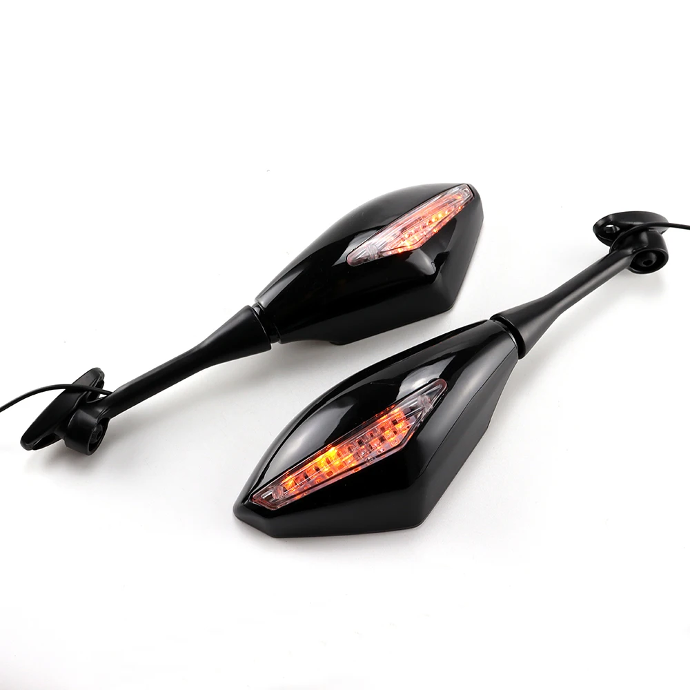 thumbnail image 1 of Espejos retrovisores con luz LED integrados y señal de giro para motocicleta Honda CBR600RR 2003-2017 CBR1000RR SUZUKI, 1 of 5