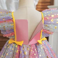Robe de princesse K-Pop Hunters Zoey Mira Rumi pour filles, robes de fête d'anniversaire pour enfants, vêtements en Tulle sans manches pour enfants de 1 à 5 ans 4