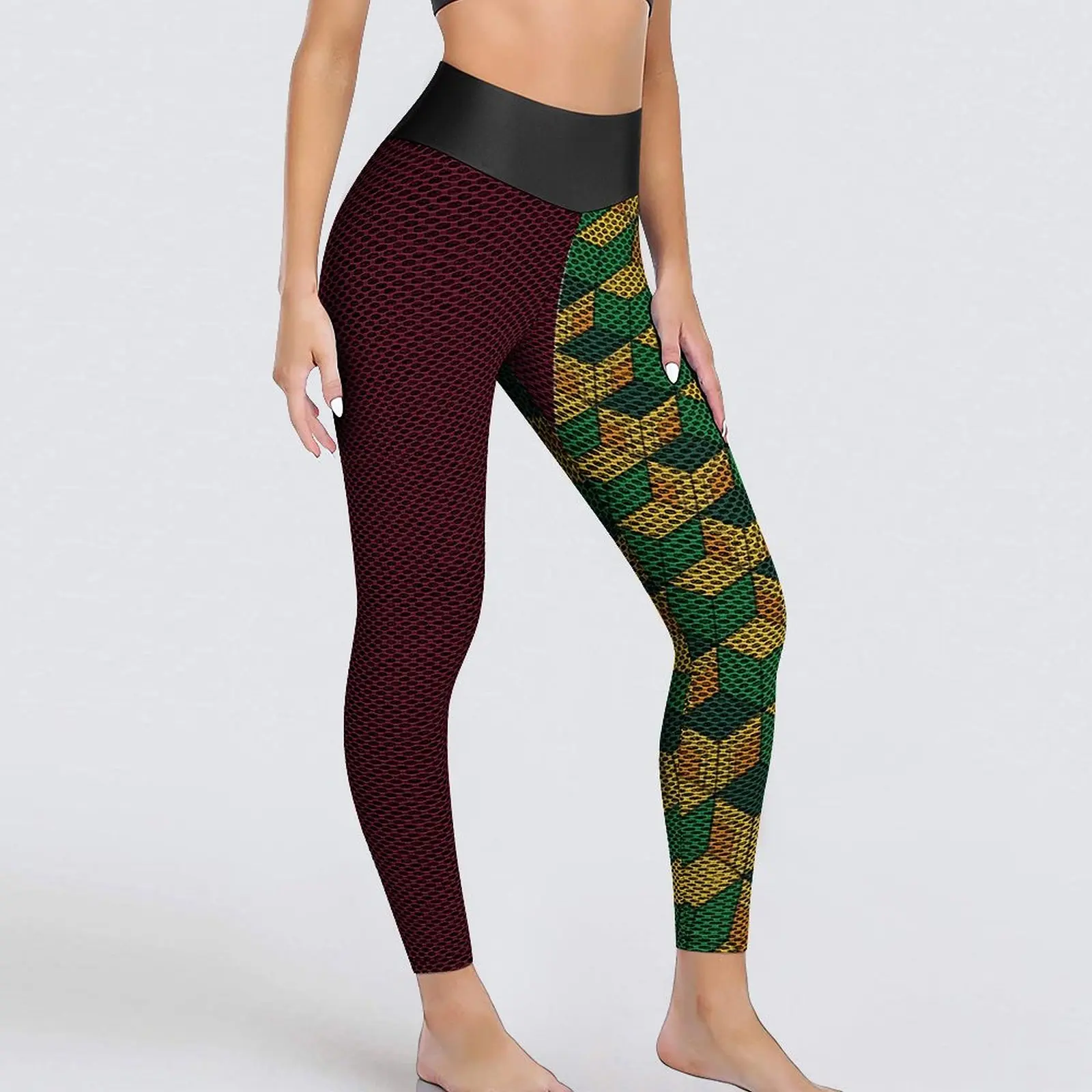 Comprar Leggings marrón sin costura cintura alta Leggings