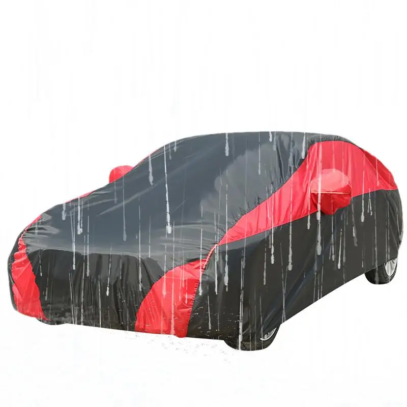 

Car Covers For Automobiles Full Sedan Car Cover UV Resistant All-Weather Car Body Covers Outdoor For Season Dustproof Snowproof