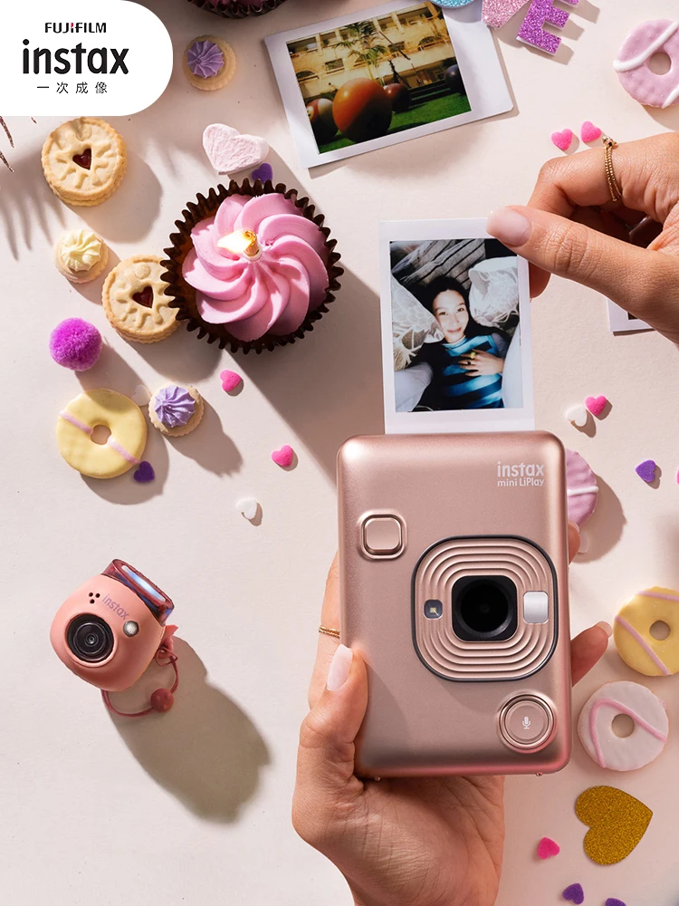 Fujifilm Instax Pal Smart Camera Small and Portable Smart Cute Mini Camera Photography Genie Pal Ready to Take Birthday Gifts