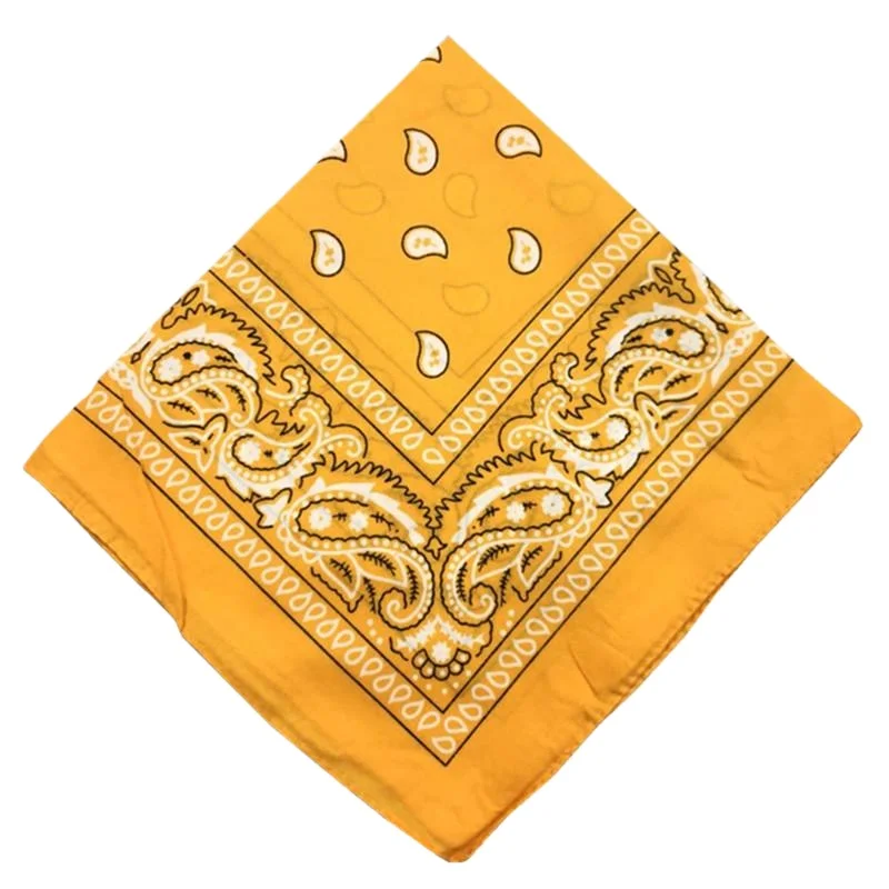 Vibrant Fashion Bandana for Men & Women - Hip Hop, Cycling, and Festive Accessory