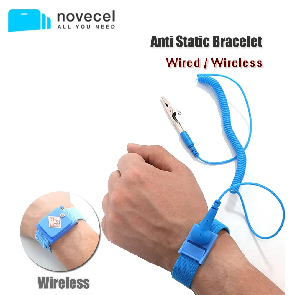 Anti-statique bracelet poignet sangle pour électrostatique enlèvement avec automatique 