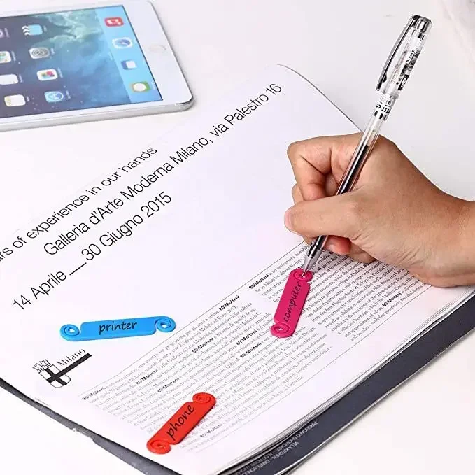 Cable Ties Wire Organizer and Cables Multicolor Labels Attaches Color Markers Storage Tie Organiser Plastic Wiring Accessories