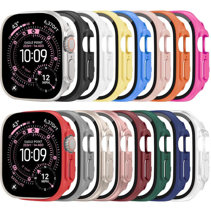 3-Pack Durable Hard Bumper Shell with Screen Protector