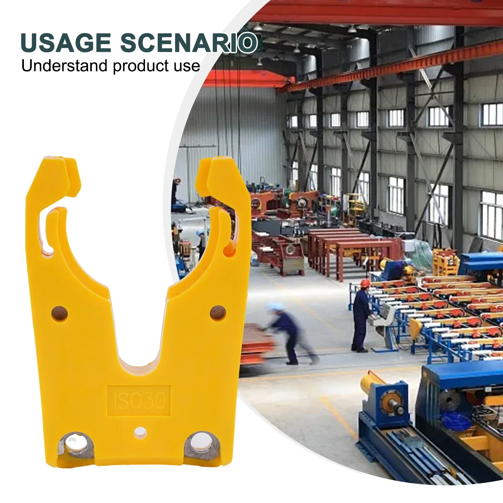 Porte-outil ISO 30 Pour Centre D'usinage CNC - Pince De Support Pour Travail Du Bois Et Fraisage - En Alliage D'aluminium - 1 Pièce