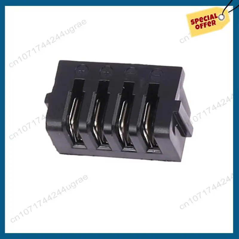 -A15I 2 PCS Ebike 배터리 전력 방전 커넥터 Hailo 용 4Pin 남성 및 여성 커넥터 배터리 베이스/플레이트 검정색 교체