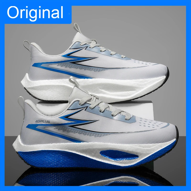 Unisex Sports Shoes Trendy Mesh Breathable Outdoor Running Spring Tennis Shoes 2026 New Comfortable Thick Soled Running Shoes 1