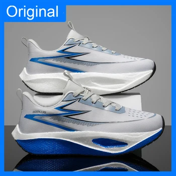 Unisex Sports Shoes Trendy Mesh Breathable Outdoor Running Spring Tennis Shoes 2026 New Comfortable Thick Soled Running Shoes 1