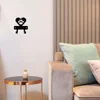 Key Hanger Miniature Cat Paw in Heart Key Rack Holder Wall Mounted Hook Up Home Decor Crochet Bathroom Accessories Wall Hook 6