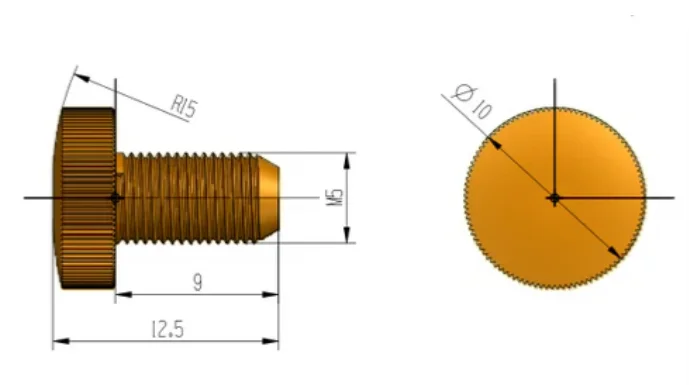 6 Stück Sattel-Feineinstellschrauben sind für Freud Tremolo-Gitarrenbrücken geeignet – Detail 1