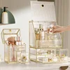 Acrylic Cosmetic Jewelry Makeup Organizer Box Lipstick Brush Skincare Earring Watch Home Rack Storage Holder Large Capacity 3
