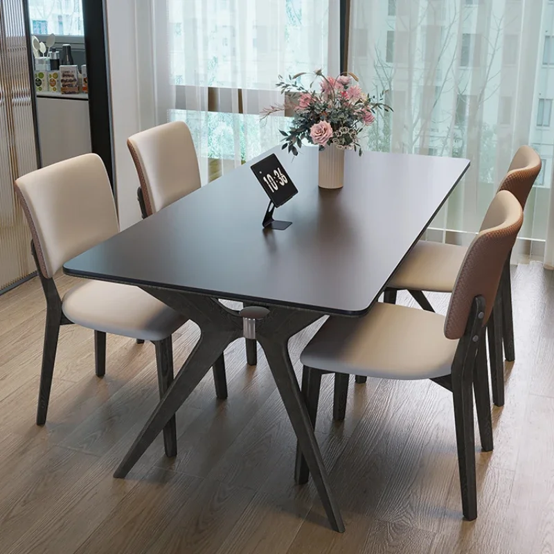 

Small Kitchen Dining Tables Balcony Design Coffee Hotel Dining Tables Modern Conference Tavolo Pranzo Home Furniture YN50DT2