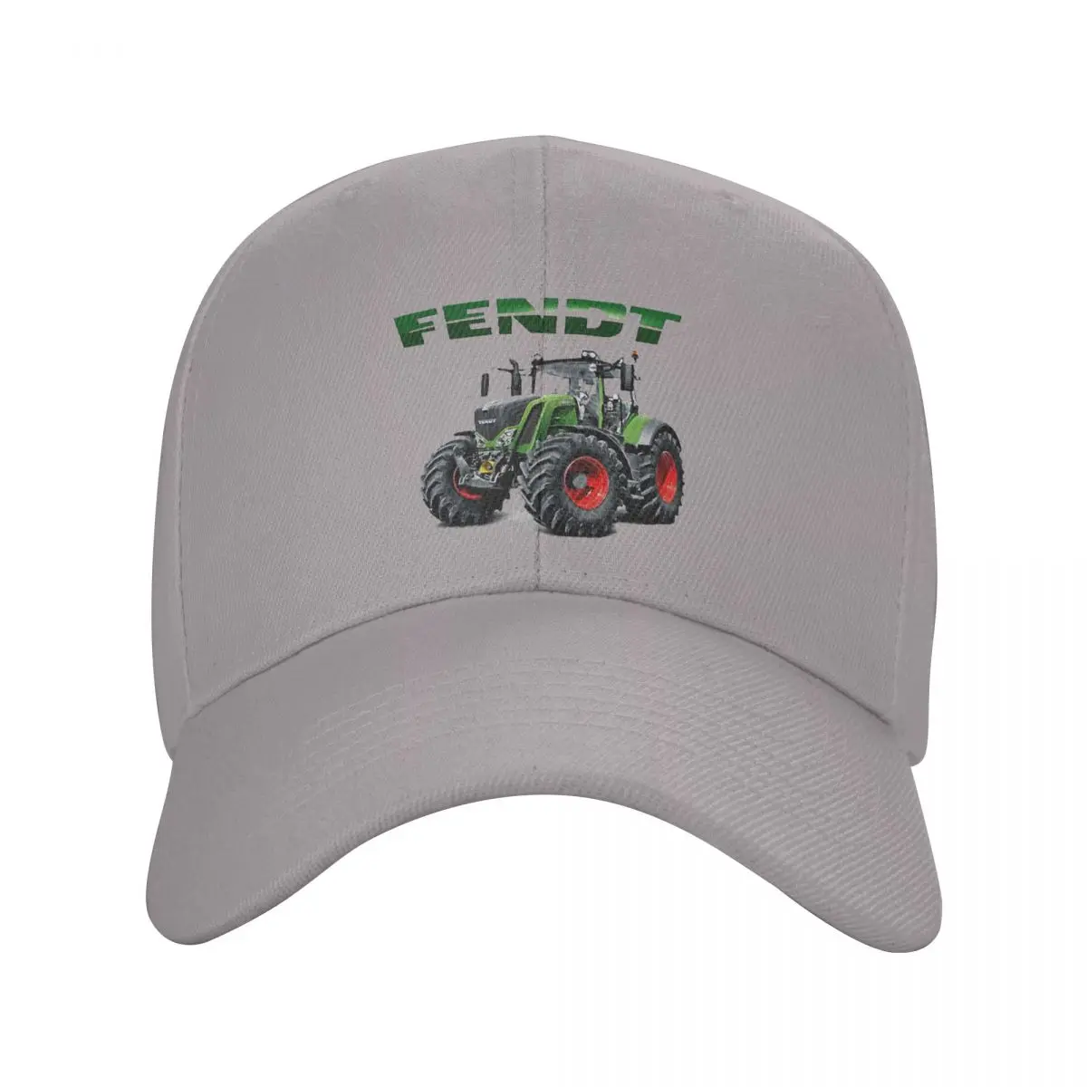 thumbnail image 1 of Gorra de béisbol con diseño de tractor para hombre y mujer, con visera protectora, estilo snapback, Fendt, 1 of 7