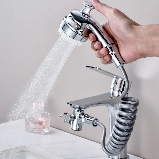 อุปกรณ์ก๊อกน้ําในห้องน้ํา, ตัวกรองรังผึ้ง, ฝักบัวภายนอกสําหรับอ่างล้างหน้า, 1