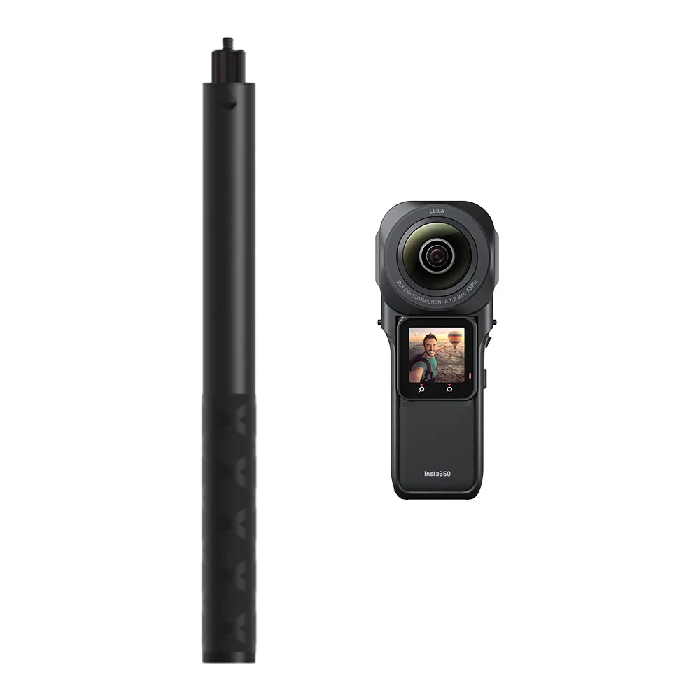 Insta360 ONE RS 360 에디션 액션 카메라, 360 ° 파노라마 카메라, 6K 21MP IPX3 방수 스포츠 카메라, 셀카봉 포함, 1 인치