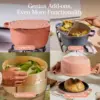 Perfect Pot - 5.5 Qt. Nonstick Ceramic Sauce Pan with Lid | Versatile Cookware 6