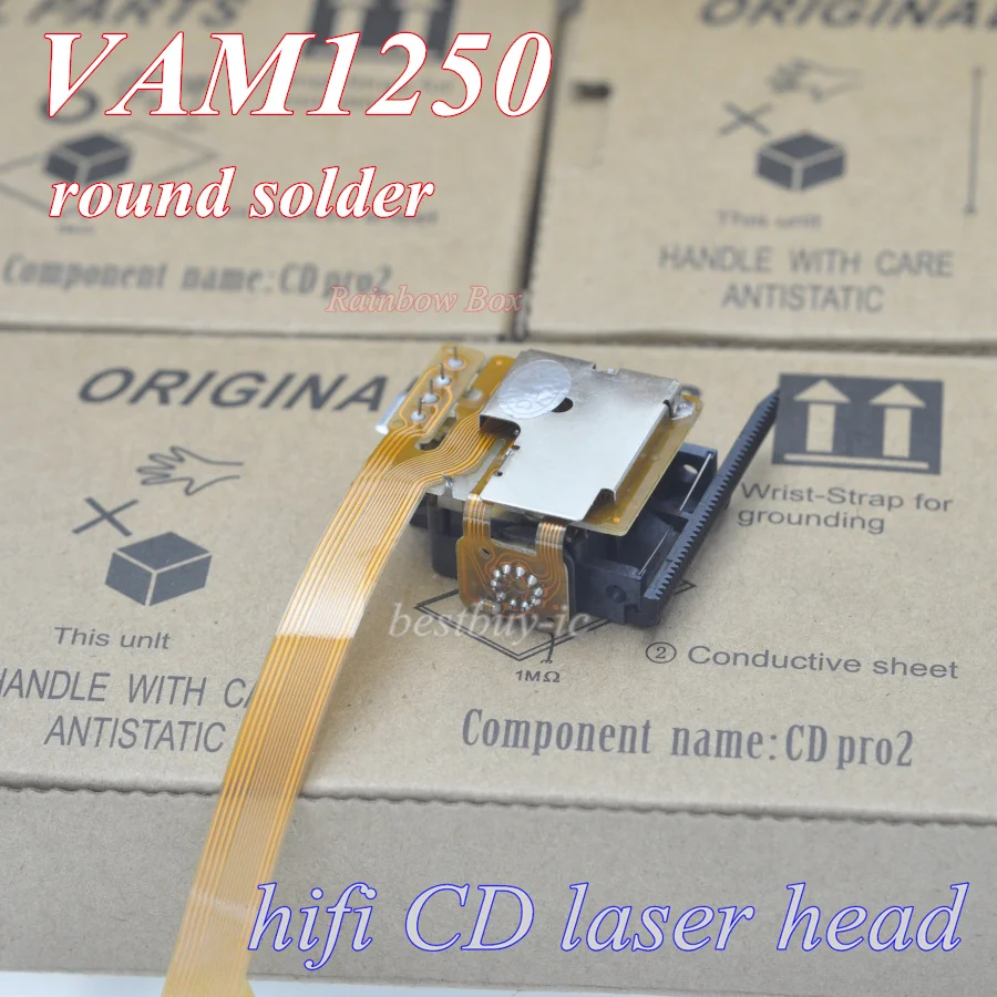 VAM1250 Round tube Gold Contact surface Optical Pick UP Service Assembly VAM-1250 HiFi CD Laser Lens