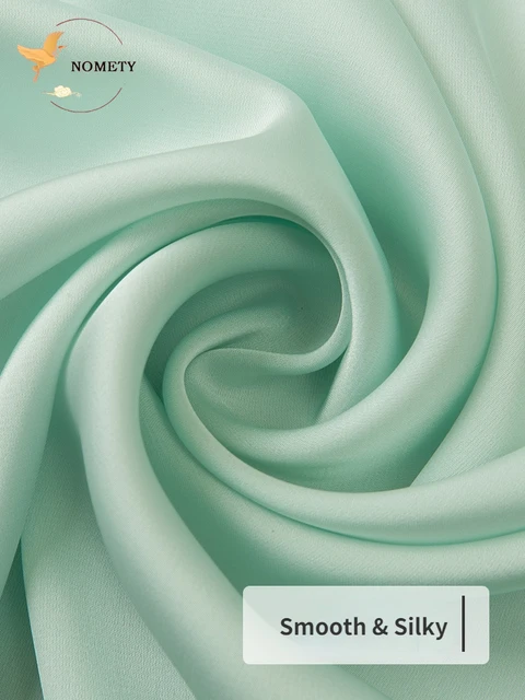 신축성 있는 쉬폰 원단과 시뮬레이션 실크 새틴의 나이트드레스 스커트