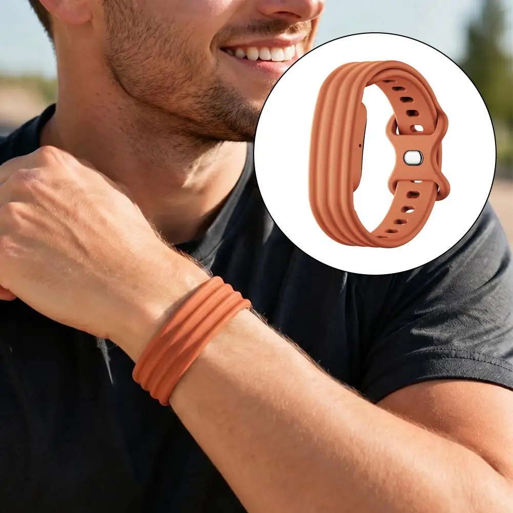 Breathable Sport Silicone Strap - Replacement Wristband