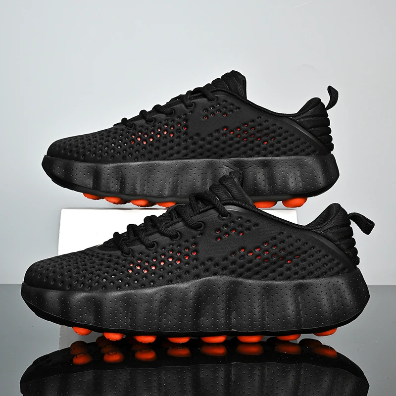 Women's Sports Breathable Lightweight Training Shoes with Foot Sensing Massage Technology Men's Comfortable Casual Sneakers 1
