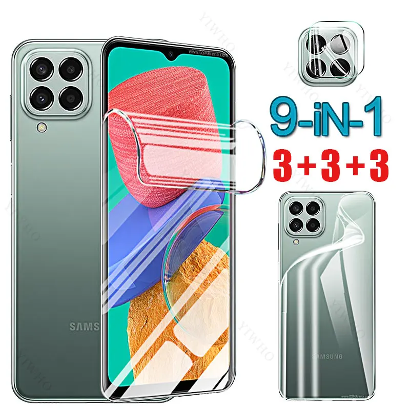 

Transparent Hydrogel Film for Samsung Galaxy M33 Back Soft Screen Protector for Sumsung M 33 6.6" Inch SM-M336BU/DS Camera Glass