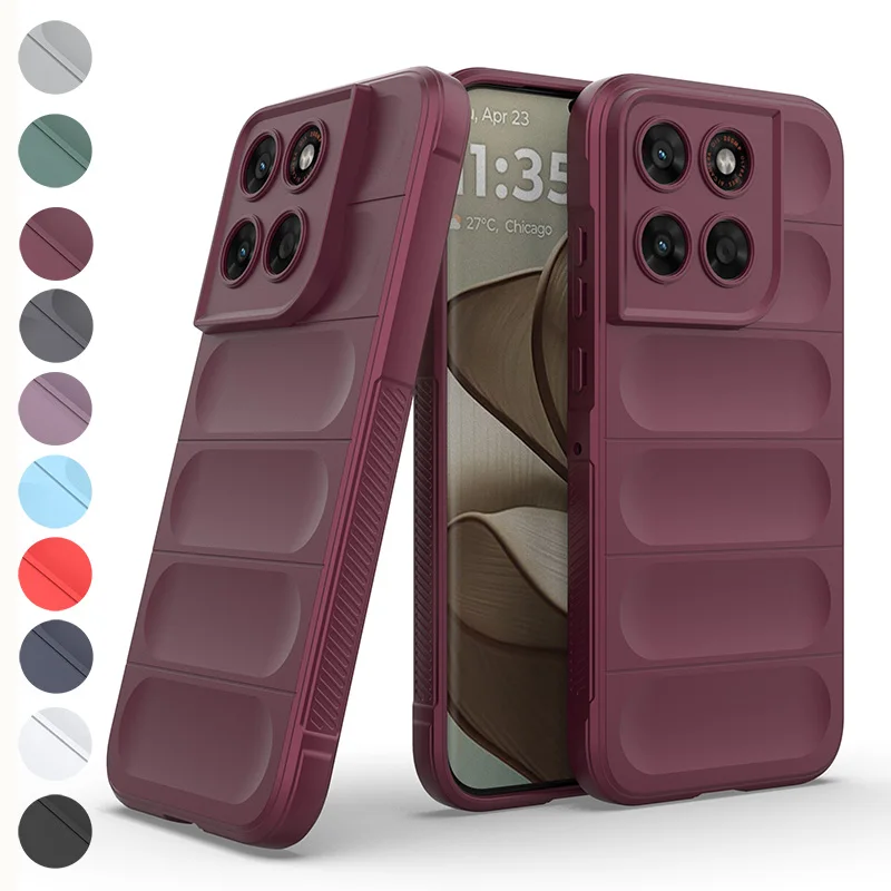 Luxury Silicone Shockproof 6D Air Bag Phone Case Cover